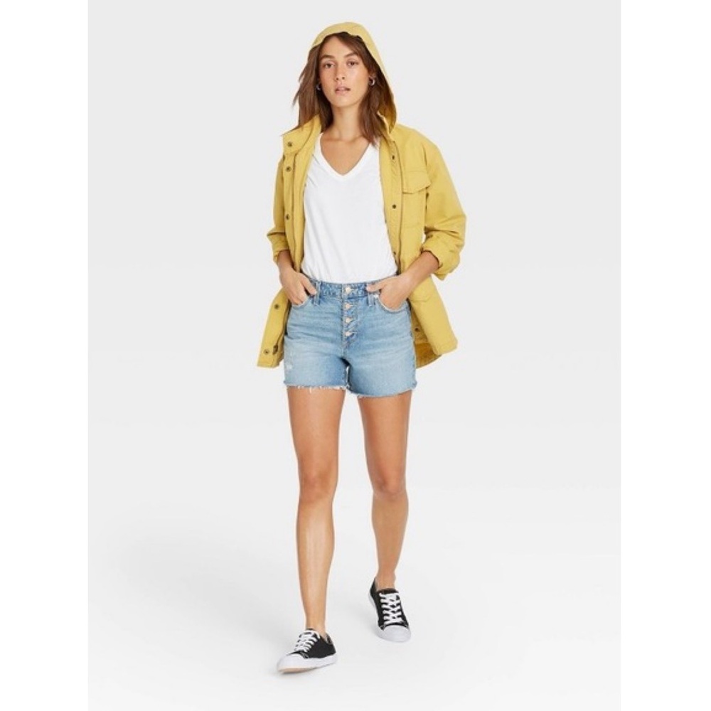 Universal Thread Light Wash Button-Fly Vintage Mi… - image 1